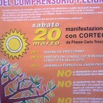 Sulmona 20 marzo Manifestazione  Comitati Cittadini